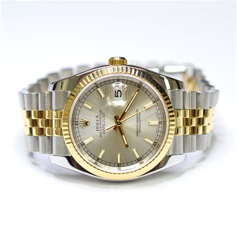 18ct gold rolex datejust|Rolex Datejust 18k gold 36mm.